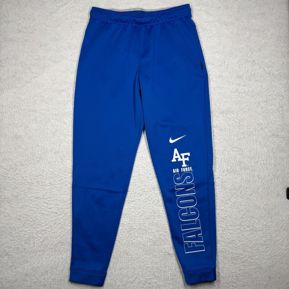 Nike Dri-FIT USAFA Air Force Academy Falcons Joggers Pants Blue Men's Size M